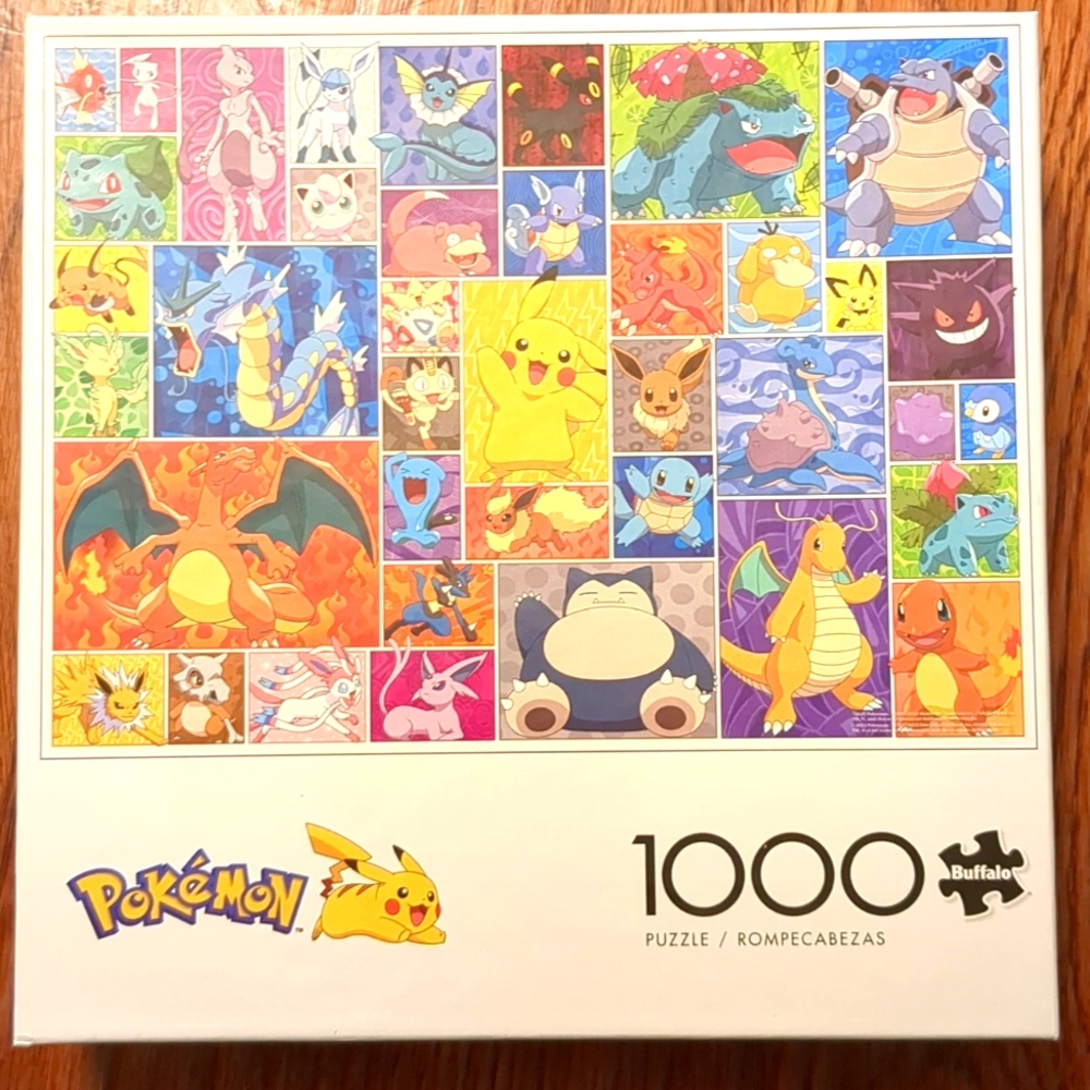 Pokemon puzzle 1000 pieces Buffalo